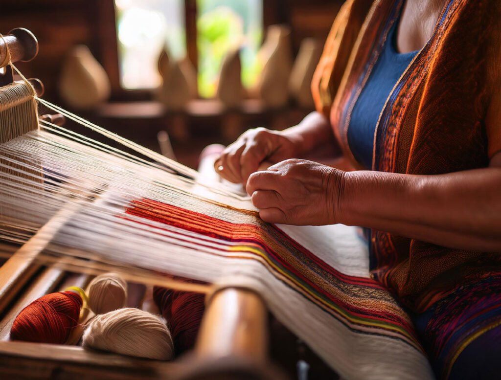 Tradición de la lana artesanal mexicana: tejiendo historias en cada pieza.